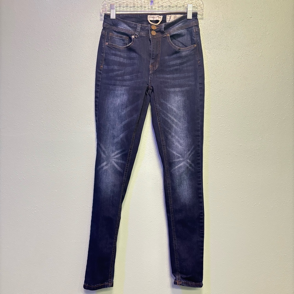 ⭐️ 3/$21 ⭐️ Indigo Rein High Rise Dark Indigo Jeans - Picture 1 of 8